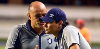 Apesar da eliminação, Agnaldo elogia postura da equipe Agnaldo e Gian