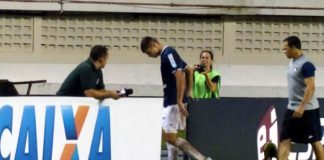 Remo estuda punição para Carlinho Rech após expulsão no clássico Remo 0x0 PSC (Carlinho Rech)