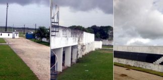 Bombeiros fazem vistoria no Diogão e PM irá avaliar o estádio na segunda-feira Estádio São Benedito, o "Diogão" (Bragança-PA)