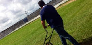 Com presidente “jardineiro”, Remo faz últimos ajustes no estádio Diogão Zeca Pirão