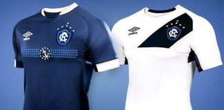 Uniforme do Remo modelo Umbro 2015