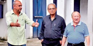 Helder Cabral (esquerda) e Manoel Ribeiro