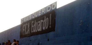 Torcida comparece ao treino do Remo e pede permanência de Eduardo Ramos Baenão