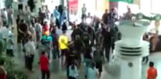 Torcedores protestam na chegada dos atletas em Belém Delegação do Remo desembarcou com proteção policial