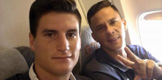 Viagem até Santa Catarina dura 7 horas e Remo ainda treina pela tarde Nano Krieger e Fininho