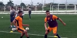 Esquerdinha volta aos treinos 100% recuperado Gabriel Lima e Esquerdinha