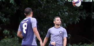 Rodriguinho aguarda primeira chance como titular: “Está chegando a hora” Felipe Recife e Rodriguinho