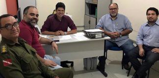 Mudanças na utilização do Mangueirão trazem vantagens financeiras para o Remo Fábio Bentes participa de reunião no Mangueirão