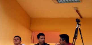 Diretoria bicolor acompanhou jogo entre Remo e Independente Espiões bicolores