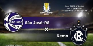 Assista aqui ao vivo a Série C 2019: São José-RS × Remo São José-RS × Remo