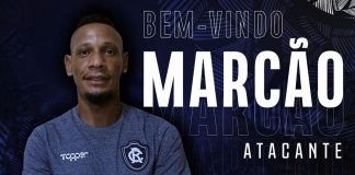Marcão é o mais novo atacante do Leão Marcão