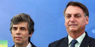Nelson Teich e Jair Bolsonaro