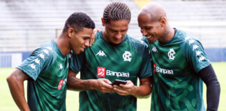 Dioguinho, Felipe Gedoz e Wellington Silva