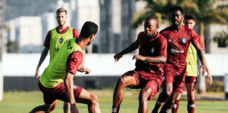 Marcos Júnior, Rafael Jansen, Victor Andrade, Igor Fernandes e Lucas Tocantins