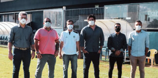 Baenão é aprovado em vistoria da CBF para instalação do VAR Baenão recebe vistoria da CBF