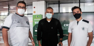 Antônio Carlos Teixeira (Tonhão), Eduardo Baptista e Pietro Alves Pimenta