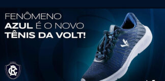 Marca esportiva lança tênis do Remo, o “Volt Torcida 0.1” Volt Torcida 0.1