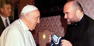 Papa Francisco e Padre Plínio Moraes Pacheco