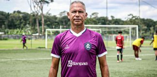 Clube do Remo apresenta novo técnico da categoria Sub-20 Ailton Costa – Foto: Sandro Galtran (Clube do Remo)