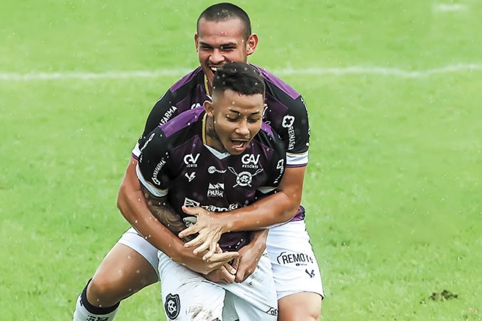 Castanhal 2×3 Remo (Jonilson e Ronald) – Foto: Igor Mota (O Liberal)