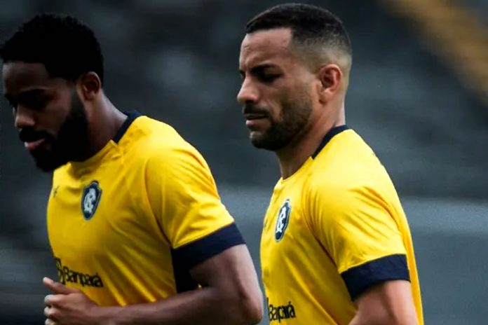 Wendel Lomar e Rodriguinho – Foto: Samara Miranda (Clube do Remo)