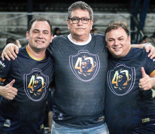 Eleição do Remo ganha novos caminhos com vices articulados e Tonhão avaliando reeleição Glauber Gonçalves, Antônio Carlos Teixeira (Tonhão) e Milton Campos – Foto: Divulgação (Clube do Remo)