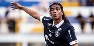 Meia azulino de 16 anos realiza sonho e vê futuro vitorioso Andrey – Foto: Divulgação (arquivo pessoal)