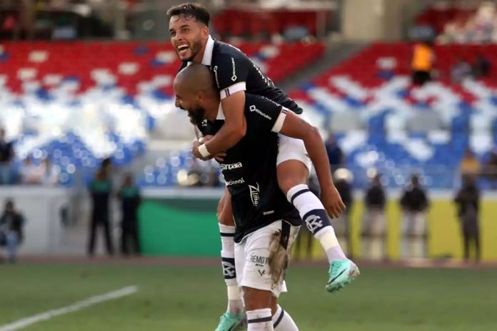 Remo 5×0 Canaã (Reniê e Raimar) – Foto: Thiago Gomes (O Liberal)