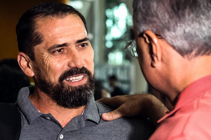 Gustavo Morínigo e Sérgio Papellin – Foto: Luis Carlos (Clube do Remo)