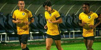 Renato Alves, Matheus Anjos e Kelvin – Foto: Samara Miranda (Clube do Remo)