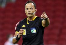 CBF define trio do DF para jogo do Remo contra o Santos-SP na Vila Belmiro Sávio Pereira Sampaio (DF) – Foto: César Grecco (Palmeiras-SP)