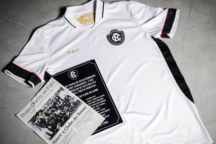 Camisa 2 do Clube do Remo 2024/2025 – Foto: Divulgação (Volt Sport e Clube do Remo) Camisa 2 do Clube do Remo 2024/2025 – Foto: Divulgação (Volt Sport e Clube do Remo)