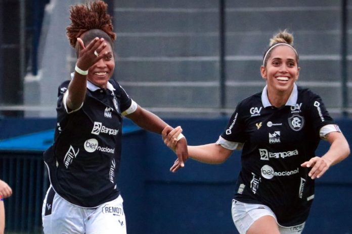 Remo 7×0 Recanto-AM (futebol feminino) – Foto: Sandro Galtran (Clube do Remo)