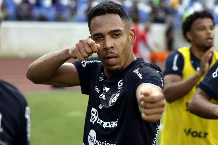 Remo 2×1 Botafogo-PB (Pedro Vitor) – Foto: Wagner Santana (O Liberal) Remo 2×1 Botafogo-PB (Pedro Vitor) – Foto: Wagner Santana (O Liberal)