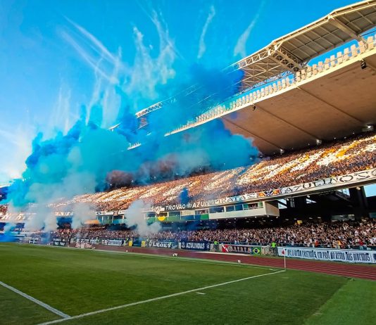 Remo mira permanência e terá missão decisiva nos jogos em Belém Fenômeno Azul no Mangueirão – Foto: Lucas Neves (Clube do Remo)