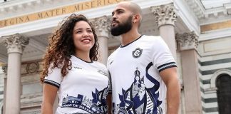 Remo apresenta manto azulino para celebração do Círio de Nazaré 2024 Camisa do Remo do Círio 2024 (Volt Sport) – Foto: Felipe Sacramento (Clube do Remo)