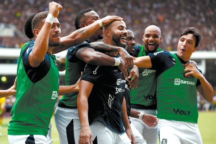 Remo 1×0 São Bernardo-SP (Marco Antônio, Ribamar, Ytalo, Kelvin, Rodrigo Alves e Matheus Anjos) – Foto: Wagner Santana (O Liberal) Remo 1×0 São Bernardo-SP (Marco Antônio, Ribamar, Ytalo, Kelvin, Rodrigo Alves e Matheus Anjos) – Foto: Wagner Santana (O Liberal)