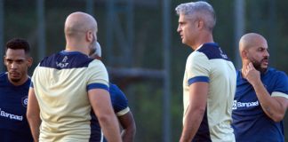 De início, Leão muda metade do time Pedro Vitor, Rodrigo Santana e Ytalo – Foto: Samara Miranda (Clube do Remo)