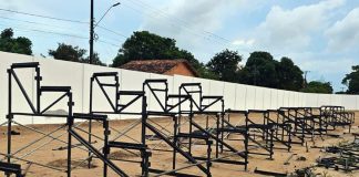 Caeté corre para liberar estádio para receber o Remo na 2ª rodada do Parazão Estádio Municipal de Augusto Corrêa – Foto: Tamires Porteglio