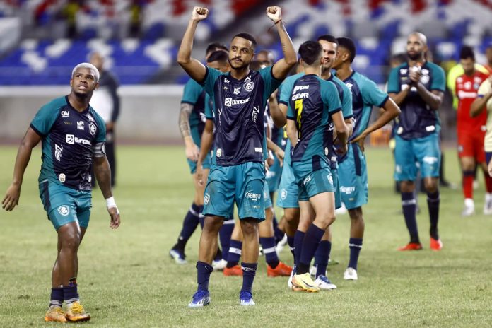 Remo 5×0 São Francisco (Jaderson e Rafael Castro) – Foto: Wagner Santana (O Liberal) Remo 5×0 São Francisco (Jaderson e Rafael Castro) – Foto: Wagner Santana (O Liberal)