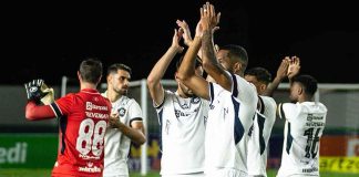 GAS-RR 0×4 Remo (Marcelo Rangel, Felipe Vizeu, Giovanni Pavani, Rafael Castro, Kadu e Sávio) – Foto: Samara Miranda (Clube do Remo)