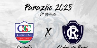 Assista aqui ao vivo o Parazão 2025: Cametá × Remo Cametá × Remo