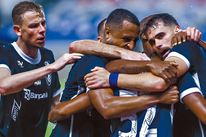 Remo 1×0 Santa Rosa (Klaus, Rafael Castro, Pedro Castro, Adailton, e Felipe Vizeu) – Foto: Igor Mota (O Liberal)