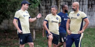 Daniel Paulista, Eudes Pedro, Reynaldo e Flávio Garcia – Foto: Samara Miranda (Clube do Remo)