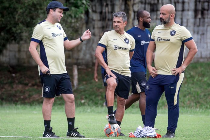 Daniel Paulista, Eudes Pedro, Reynaldo e Flávio Garcia – Foto: Samara Miranda (Clube do Remo)