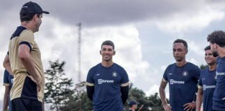 Daniel Paulista, Iván Alvariño, Dodô, Tico e Guty – Foto: Samara Miranda (Clube do Remo)