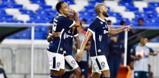 Remo 2×0 Santa Rosa (Dodô, Jaderson e Ytalo) – Foto: Thiago Gomes (O Liberal)