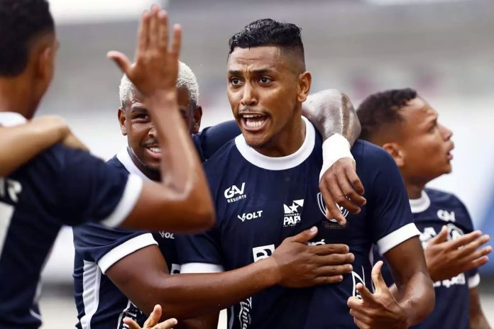 Remo 2×0 Santa Rosa (Dodô, Jaderson, Pedro Rocha e Janderson) – Foto: Thiago Gomes (O Liberal)