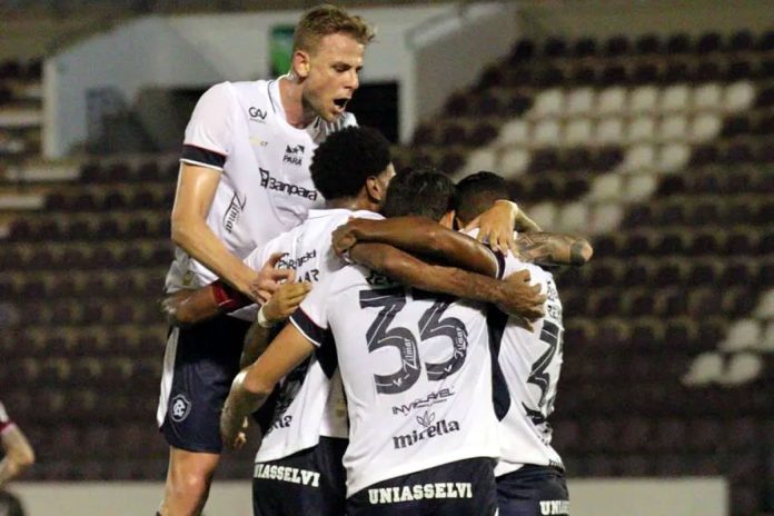 Ferroviária-SP 1×1 Remo (Klaus, Caio Vinícius, Felipe Vizeu e Pedro Rocha) – Foto: Luis Carlos (Clube do Remo)