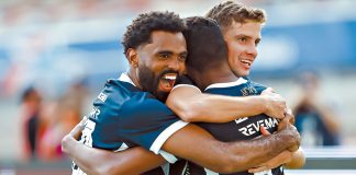 Remo 2×0 América-MG (Caio Vinícius, Pedro Rocha e Luan Martins) – Foto: Thiago Gomes (O Liberal)